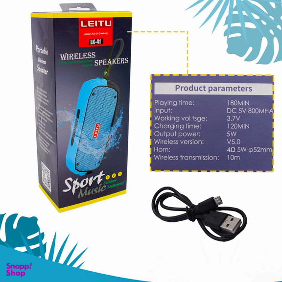 اسپیکر بلوتوثی قابل حمل لیتو مدل LK-41