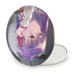 آینه جیبی خندالو طرح ساکورا انیمه فیت استی نایت Fate Stay Night مدل تاشو کد 22797
