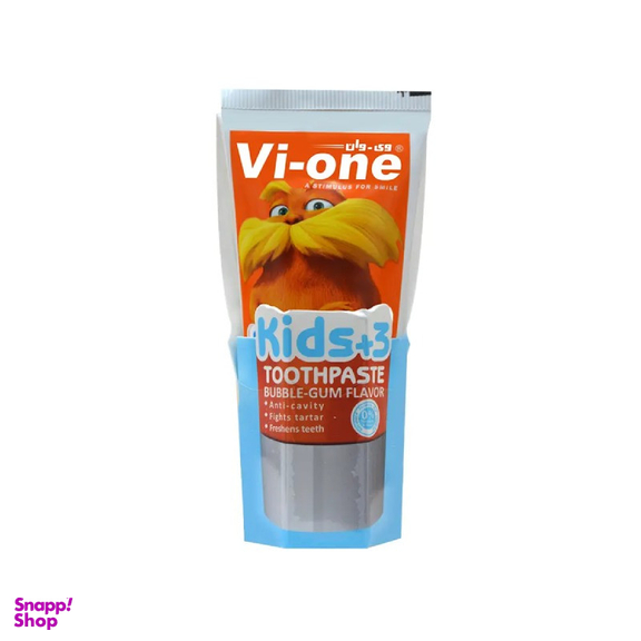 خمیردندان کودک وی وان مدل TOOTHPASTE حجم 60 گرم