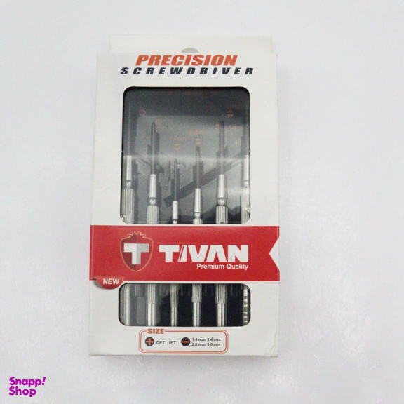 پیچ گوشتی تیوان مدل YP-FELZI-PSC66 بسته 6 عددی