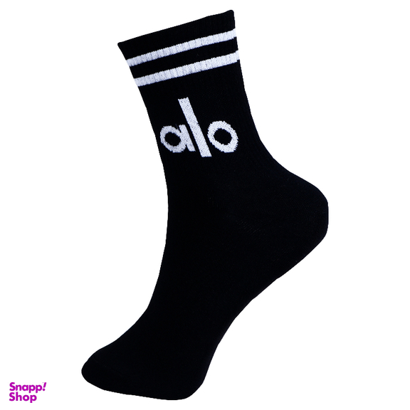 جوراب مردانه طرح Alo کد 508 رنگ مشکی