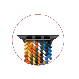 بند گرین مدل Braided SoloLoop Adjustable مناسب برای اپل واچ 42/44/45/49 میلی متری