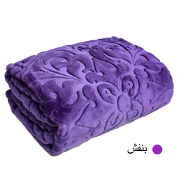 پتو تک‌ نفره گلبافت مارال شاپ مدل سوپر برجسته کد 1001