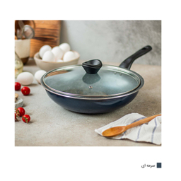 تابه تکنو مدل wok سایز 24