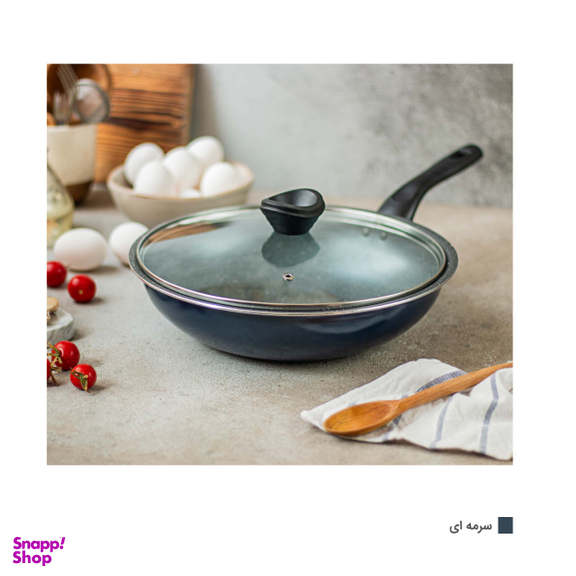 تابه تکنو مدل wok سایز 24
