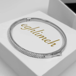 دستبند نقره زنانه اقلیمه کد DN443