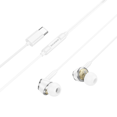 هندزفری باسیم بروفون مدل BM90 Type-C طول 1.2 متر
