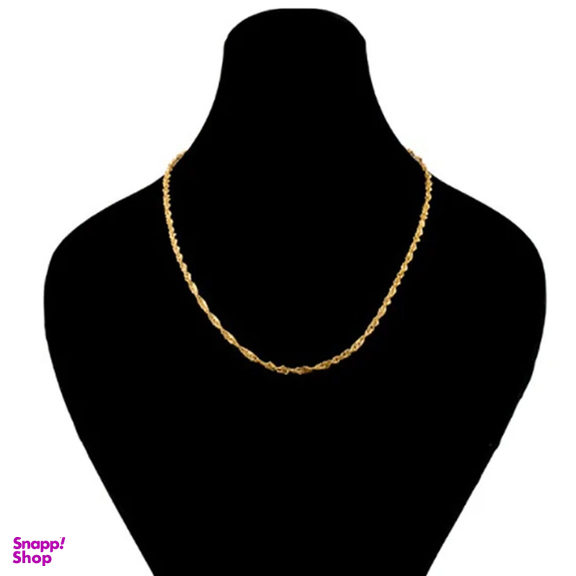 زنجیر طلا 18 عیار زنانه دوست خوب مدل دیسکو dk550