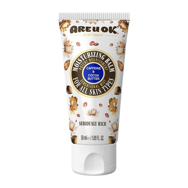 بالم مرطوب کننده آر یو اوکی مدل caffeine and Cocoa Butter حجم 50 میلی لیتر