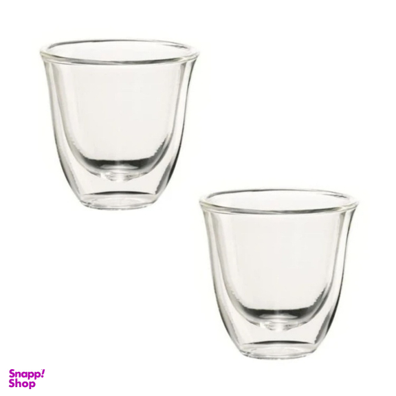 فنجان دوجداره دلونگی کد DLSC310 بسته 2 عددی