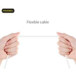 کابل تبدیل USB به MicroUSB پاواریال مدل DC-06M طول 1 متر