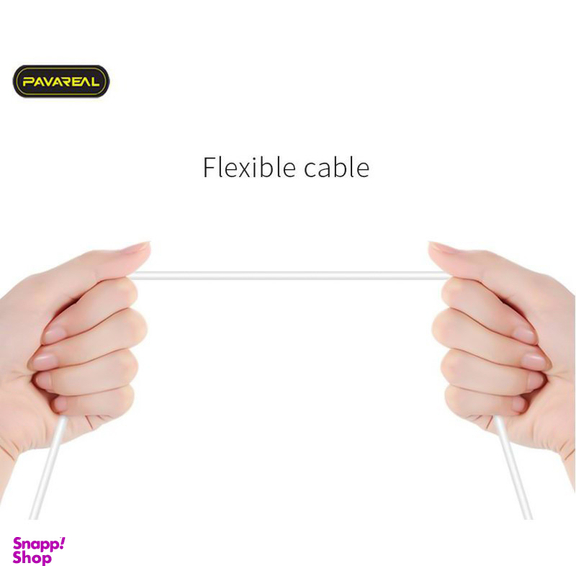 کابل تبدیل USB به MicroUSB پاواریال مدل DC-06M طول 1 متر