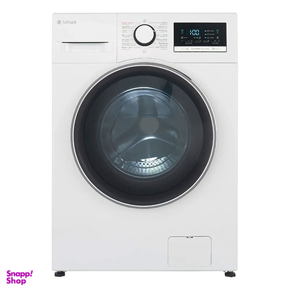 ماشین لباسشویی اسنوا مدل SWM-A81W ظرفیت 8 کیلوگرم