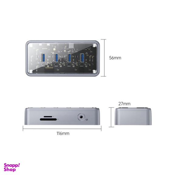 USB هاب 7 پورت اوریکو مدل OMA-7P