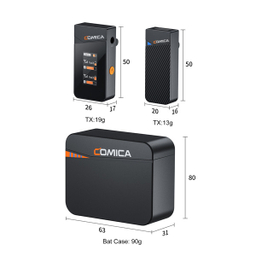 ست میکروفن بی سیم کامیکا مدل Vimo C3