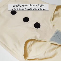 شورت گنی زنانه ماییلدا مدل افزایش سوخت و ساز کد 4461 رنگ کرم