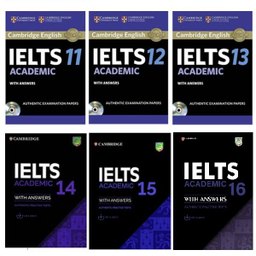 کتاب Cambridge IELTS Academic اثر جمعی از نویسندگان انتشارات کمبریج 6 جلدی