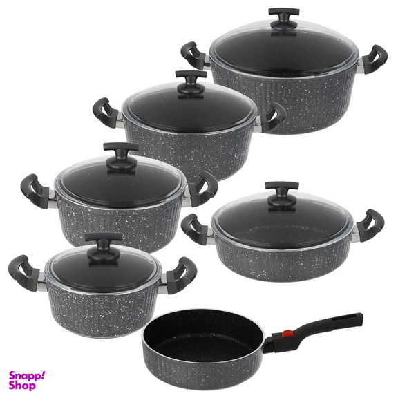 سرویس قابلمه 11 پارچه اویز پلاس مدل السا PMT