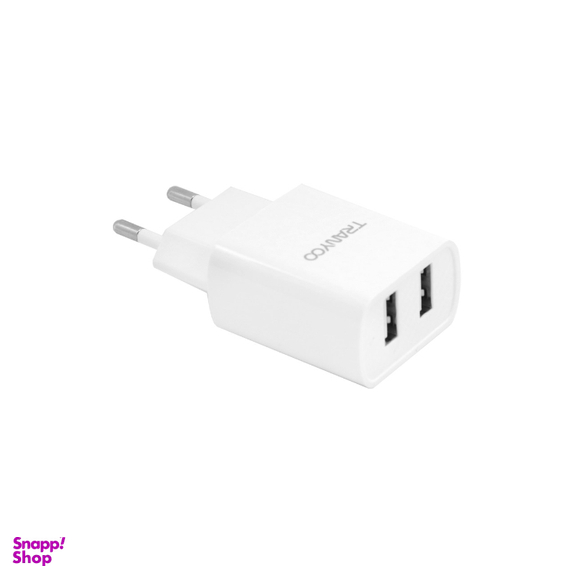 شارژر دیواری 12 وات فست ترانیو مدل V16 به همراه کابل MicroUSB