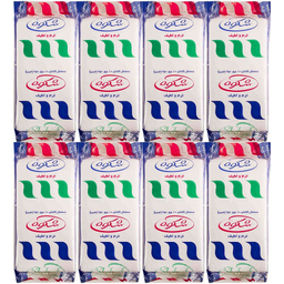 دستمال جیبی شکوه مدل 080 بسته ی 8 عددی