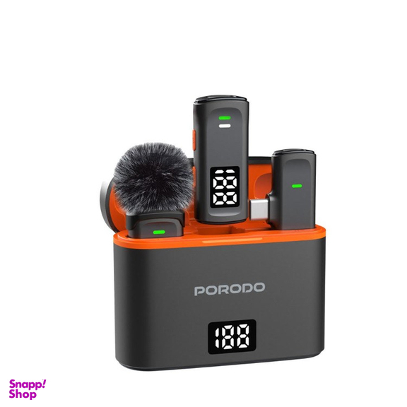 میکروفون بی سیم یقه ای پرودو مدل Lavalier Microphone PD-WCDMIC