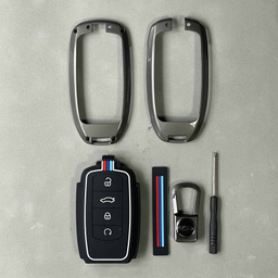 قاب ریموت و جاسوئیچی فلزی خودرو چیکال مدل P-895 مناسب برای تیگو 8 پرو