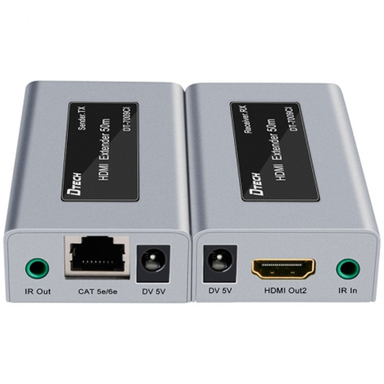 اکستندر HDMI با کابل CAT5 دیتک (Dtech) مدل DT 7009CI طول 50m