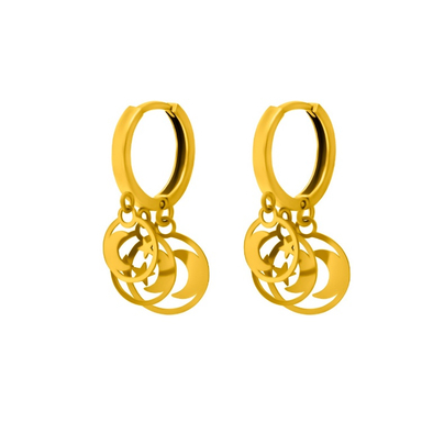 گوشواره طلا 18 عیار زنانه اقلیمه کد ET1677