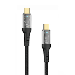 کابل تبدیل USB-CبهUSB-C پرووان مدل PCC113 60W PD طول 1 متر
