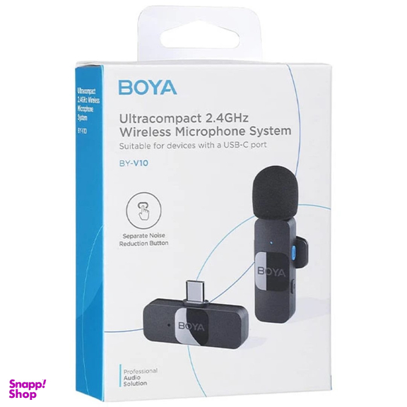 میکروفون بی سیم یقه ای بویا مدل BOYA BY-V10