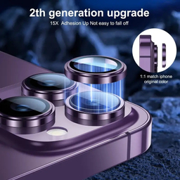 محافظ لنز دوربین اپیکوی مدل HD-ColorLenz مناسب برای گوشی موبایل اپل Iphone 15 Pro Max / 15 Pro