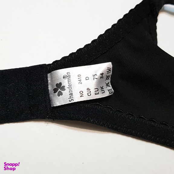 سوتین زنانه شاندرمن مدل بدون فنر viola کد 5080-2410-04 رنگ مشکی