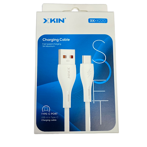 کابل USB به Type-C ایکس کین کد X220 طول 1 متر