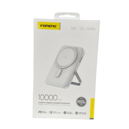 پاوربانک بی سیم استندشو فوننگ کد CX101 ظرفیت 10000 میلی‌ آمپر ساعت
