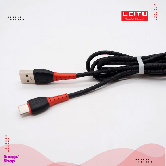 کابل تبدیل USB به USB-C لیتو مدل LD-34 طول 1 متر