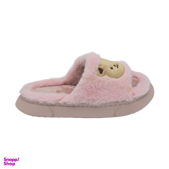 دمپایی حوله ای کد 7383 رنگ صورتی