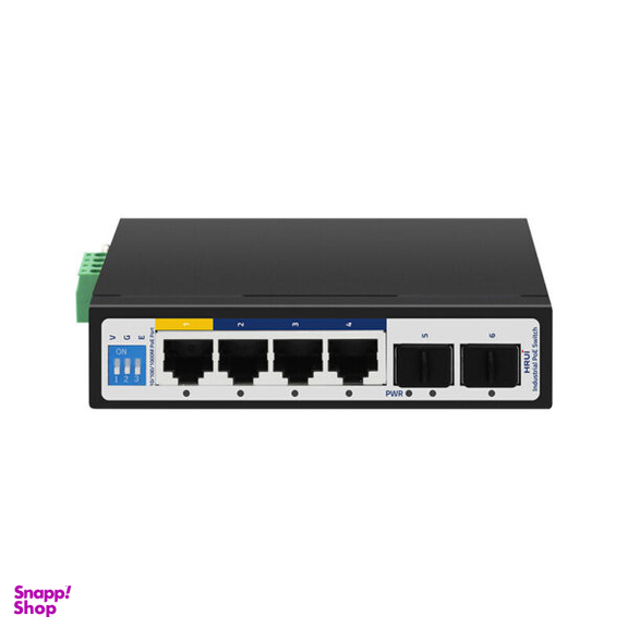 سوئیچ 4 پورت اچ آر یو آی مدل HR500-AXG-42S