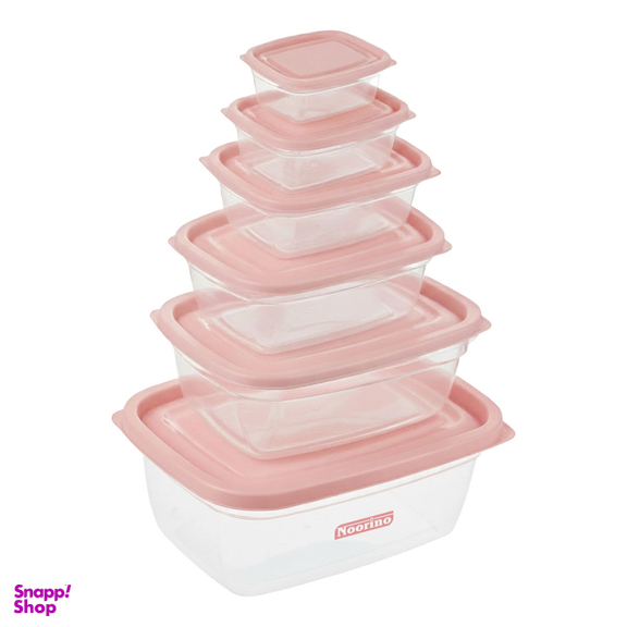 ظروف نگهدارنده 12 پارچه نورینو مدل آیرینا