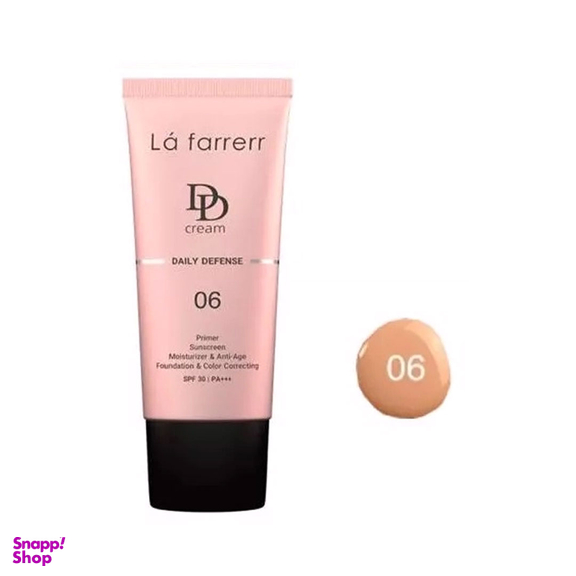 دی دی کرم رنگی لافارر SPF30 مدل 06 Caramel مناسب انواع پوست حجم 33 میلی لیتر
