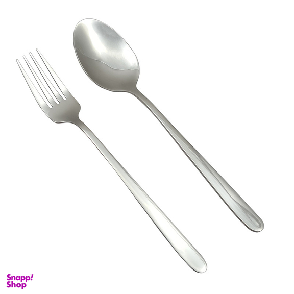 سرویس قاشق و چنگال 2 پارچه مدل دونا