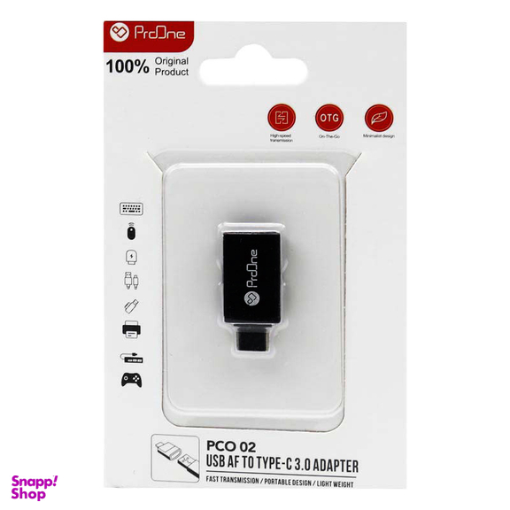 مبدل USB به USB -C پرووان مدل PCO 02