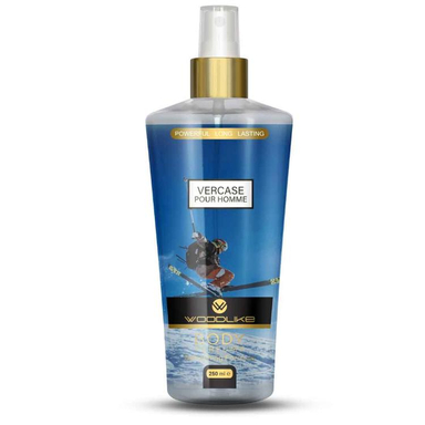 بادی اسپلش مردانه وود لایک مدل Vercase Pour Homme حجم 250 میلی لیتر