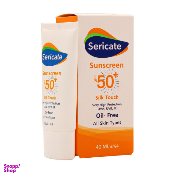 کرم ضد آفتاب بی رنگ سیلک تاچ سری کیت Spf50 حجم 40 میلی لیتر