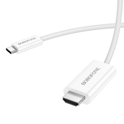 کابل دیتا Type-C به HDTV 4K بروفون مدل DH10 طول 1.8 سانتی‌ متر