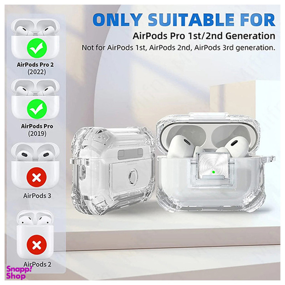 کاور کیس اپل ایرپاد سامورایی مدل Quad-13 مناسب برای Airpods Pro / Airpods Pro