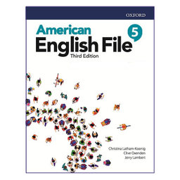 کتاب American English File 5 3rd اثر Christina Latham and Clive Oxenden انتشارات OXFORD به همراه سی دی