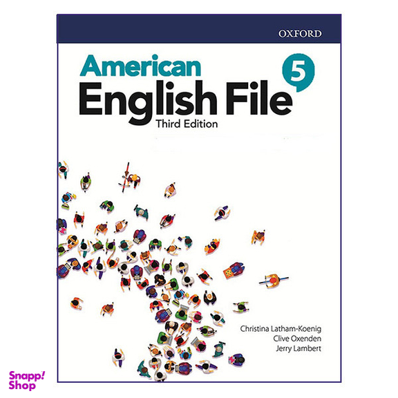 کتاب American English File 5 3rd اثر Christina Latham and Clive Oxenden انتشارات OXFORD به همراه سی دی