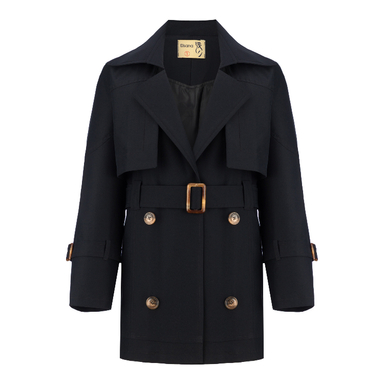 بارانی زنانه السانا مدل پوپر کد 233828