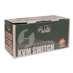 کی وی ام سوییچ 2 پورت Type-C کی نت پلاس مدل KP-C622