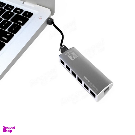 USB هاب 7 پورت مدل الدینیو مدل DL-H7 کد 0057